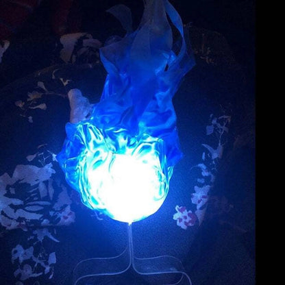 Halloween Floating Fireball Prop - Illuminated Floating Fire for Role Playing Halloween Home Party Decorations