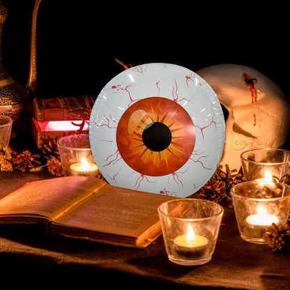 Halloween Inflatable Eyeballs - 6 Pieces Halloween Inflatable Eyeball Balloon for Indoor and Outdoor Halloween Party