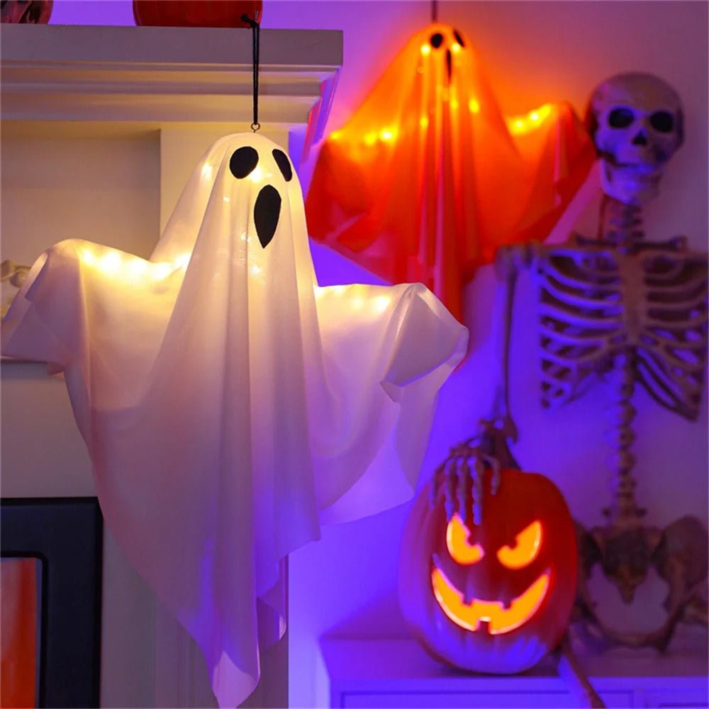 Halloween LED Glow Ghost - Flying Ghost Lights Halloween Decorations