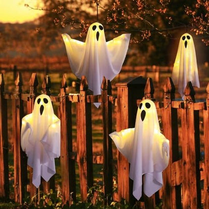 Halloween LED Glow Ghost - Flying Ghost Lights Halloween Decorations