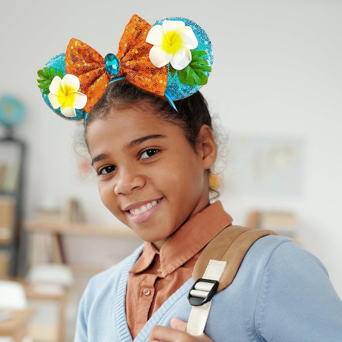 Halloween Minnie Mouse Ears Headband - Cute Minnie Ears Headband For Holiday Party