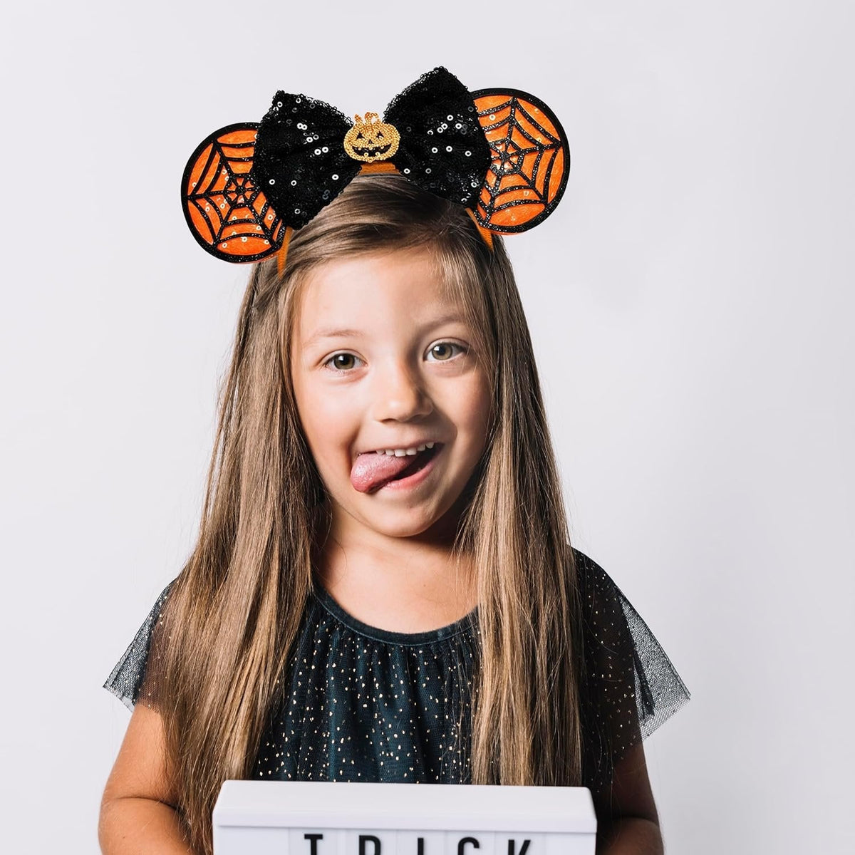Halloween Minnie Mouse Ears Headband - Cute Minnie Ears Headband For Holiday Party