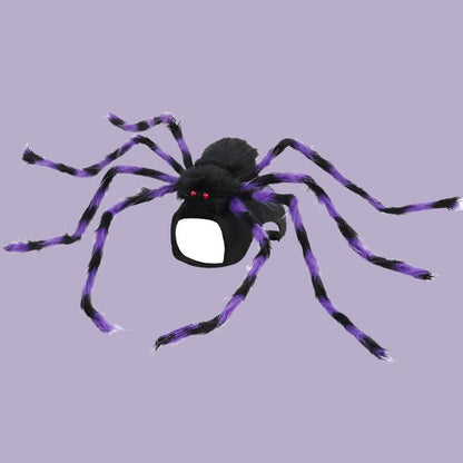 Dog Spider Costume Halloween Pet Clothes - Big Spider Costume for Dogs and Cats, Spooky Pet Halloween Costumes.