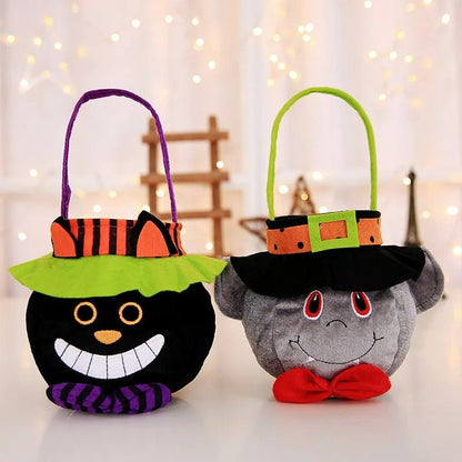 Halloween Buckets & Candy Bags - Foldable Halloween Treat Bags
