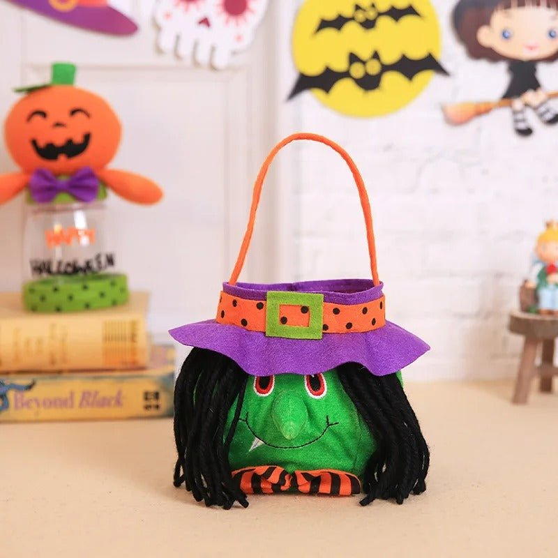 Halloween Buckets & Candy Bags - Foldable Halloween Treat Bags
