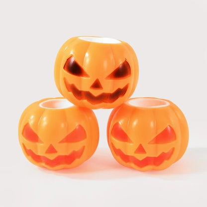 Halloween Ghost Pumpkin Stress Ball Squeeze Toy - Kids Party Favors, Stress Relief Fidget Toys, and Birthday Gifts Squishy Toys