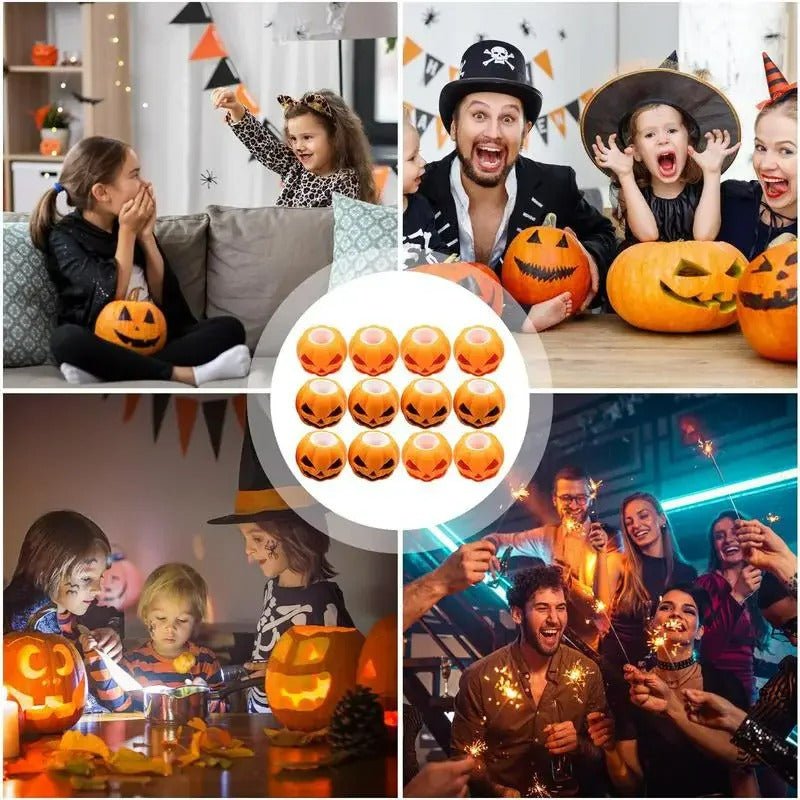 Halloween Ghost Pumpkin Stress Ball Squeeze Toy - Kids Party Favors, Stress Relief Fidget Toys, and Birthday Gifts Squishy Toys