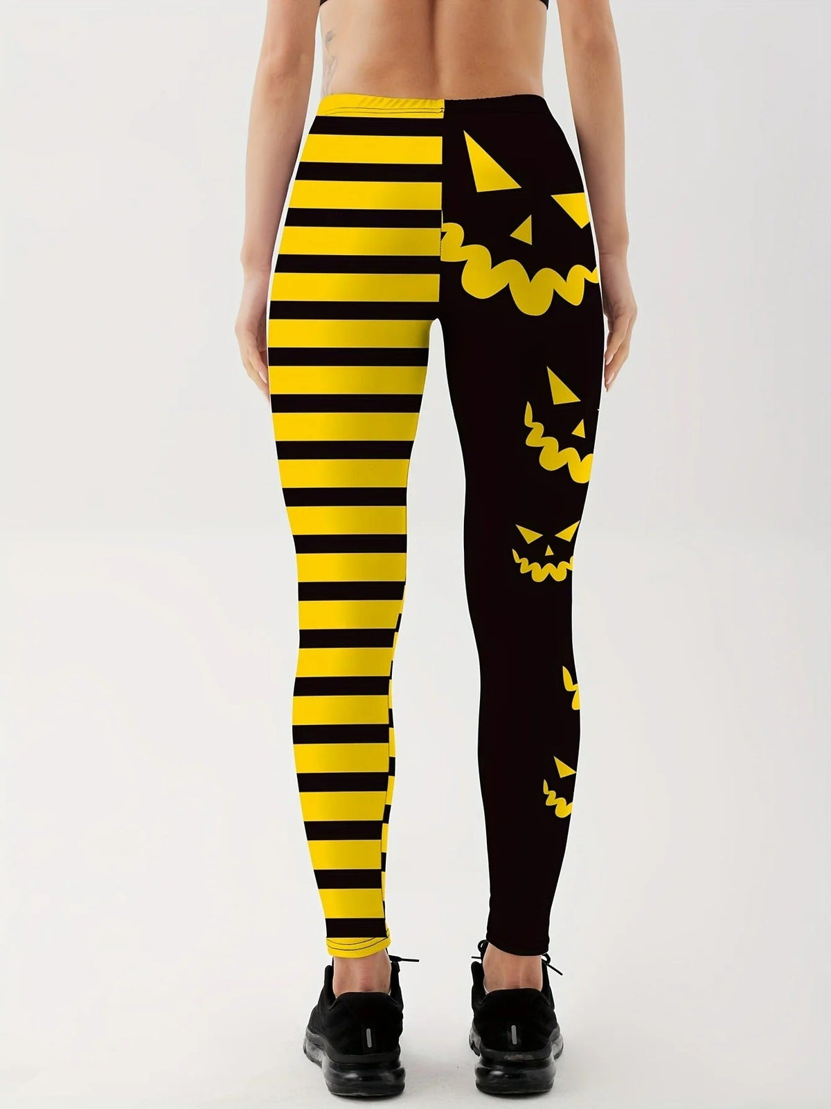 Sexy Halloween Leggings - Festive & Functional Pumpkin Leggings