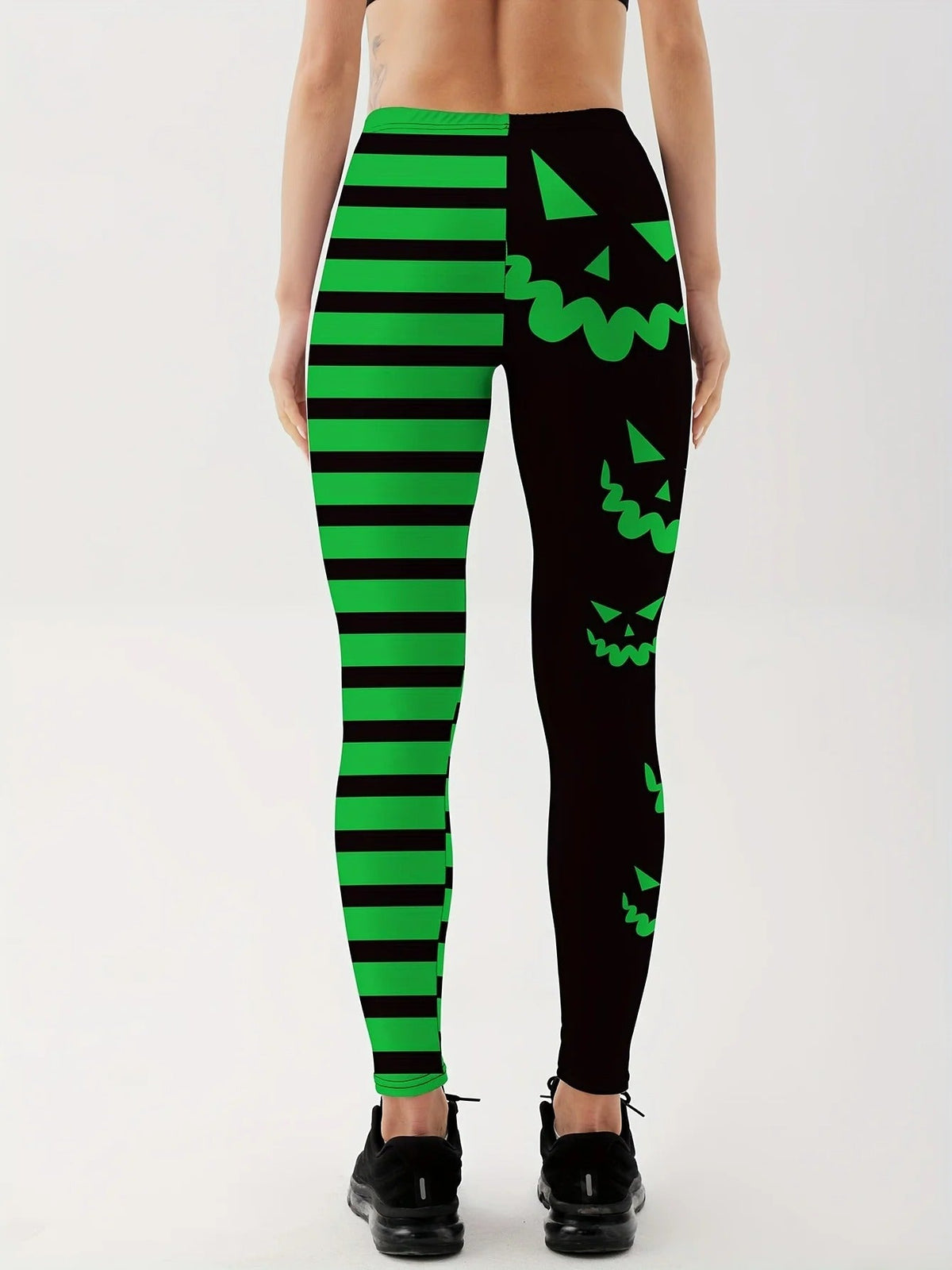 Sexy Halloween Leggings - Festive & Functional Pumpkin Leggings
