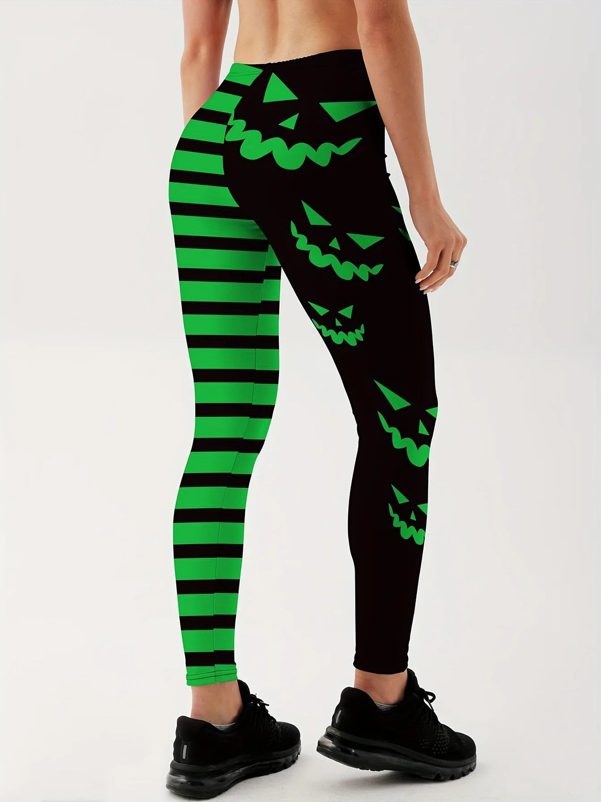 Sexy Halloween Leggings - Festive & Functional Pumpkin Leggings