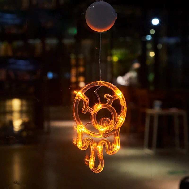 Halloween Suction Cup Light LED - Halloween Window Lights Decorations