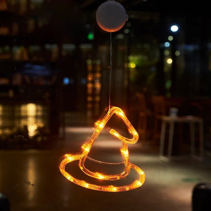 Halloween Suction Cup Light LED - Halloween Window Lights Decorations