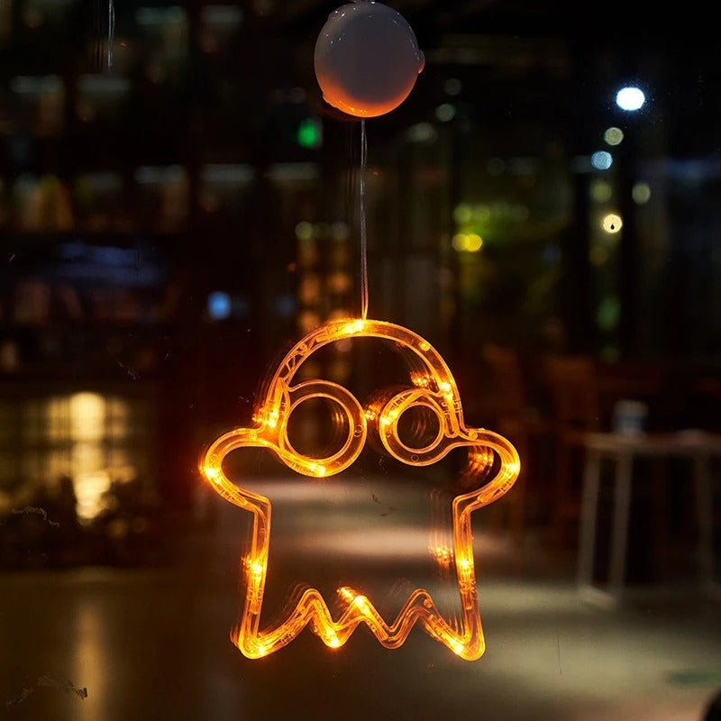 Halloween Suction Cup Light LED - Halloween Window Lights Decorations