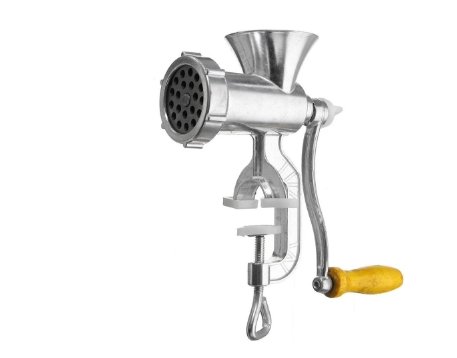 Hand Crank Meat Grinder - Multifunction Handheld Meat Mincer, Sausage, & Noodles Grinder
