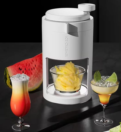 Hand-operated Manual Ice Crusher - Portable Manual Small Ice Maker Machine
