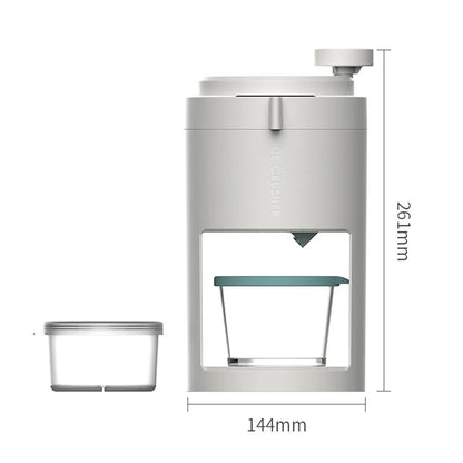 Hand-operated Manual Ice Crusher - Portable Manual Small Ice Maker Machine