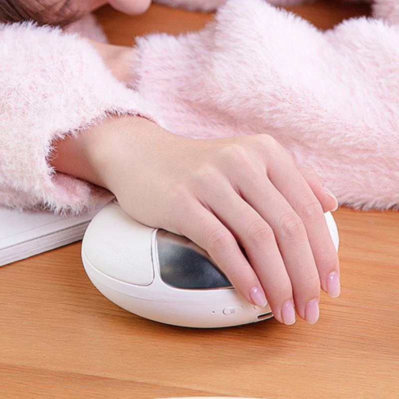 Smart Hand Massager for Pain Relief - USB Electric Hand Massager, Finger Joint Palm Physiotherapy Relaxation Massager Wireless Remote Control