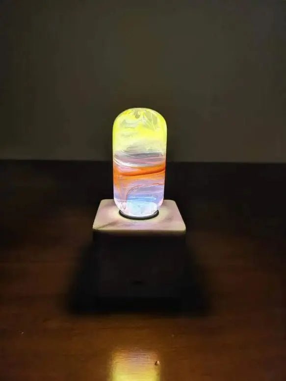 Handmade Art Deco Ethereal Night Light – Mesmerizing Galaxy Glow for Bedroom, Living Room & Gaming Ambiance