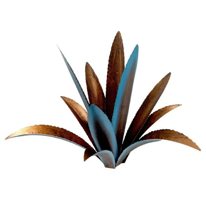 Handmade Iron Agave Cactus Sculpture – A Unique and Rustic Metal Art Piece to Elevate Your Garden Décor