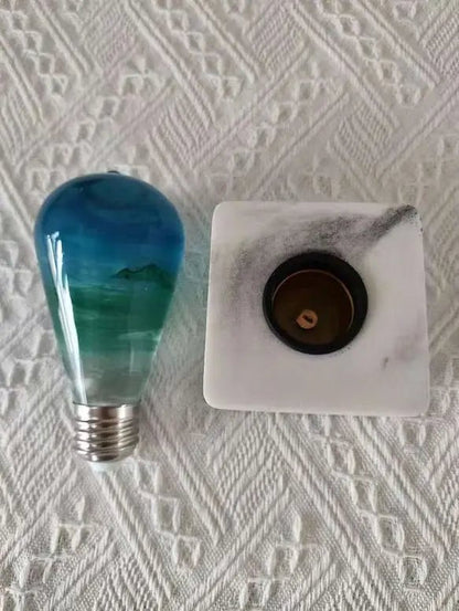 Handmade Resin Wood Table Night Light – Stunning Bedroom & Living Room Décor, Perfect for Gaming & Atmosphere Lighting