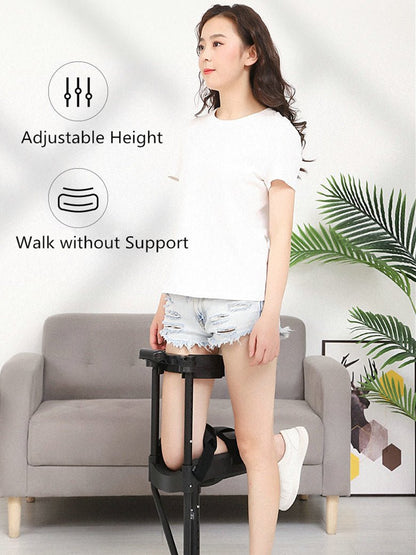 Hands-Free Crutch for Leg & Knee Support