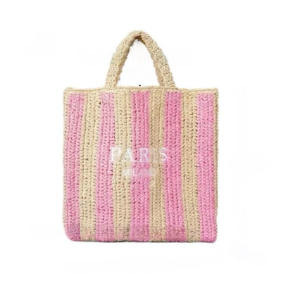 Handwoven Straw Summer Shoulder Bag for Women – Spacious Hollow Out Design, Perfect for Summer Beach Vacations & Casual Outings