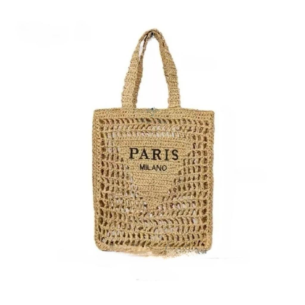 Handwoven Straw Summer Shoulder Bag for Women – Spacious Hollow Out Design, Perfect for Summer Beach Vacations & Casual Outings
