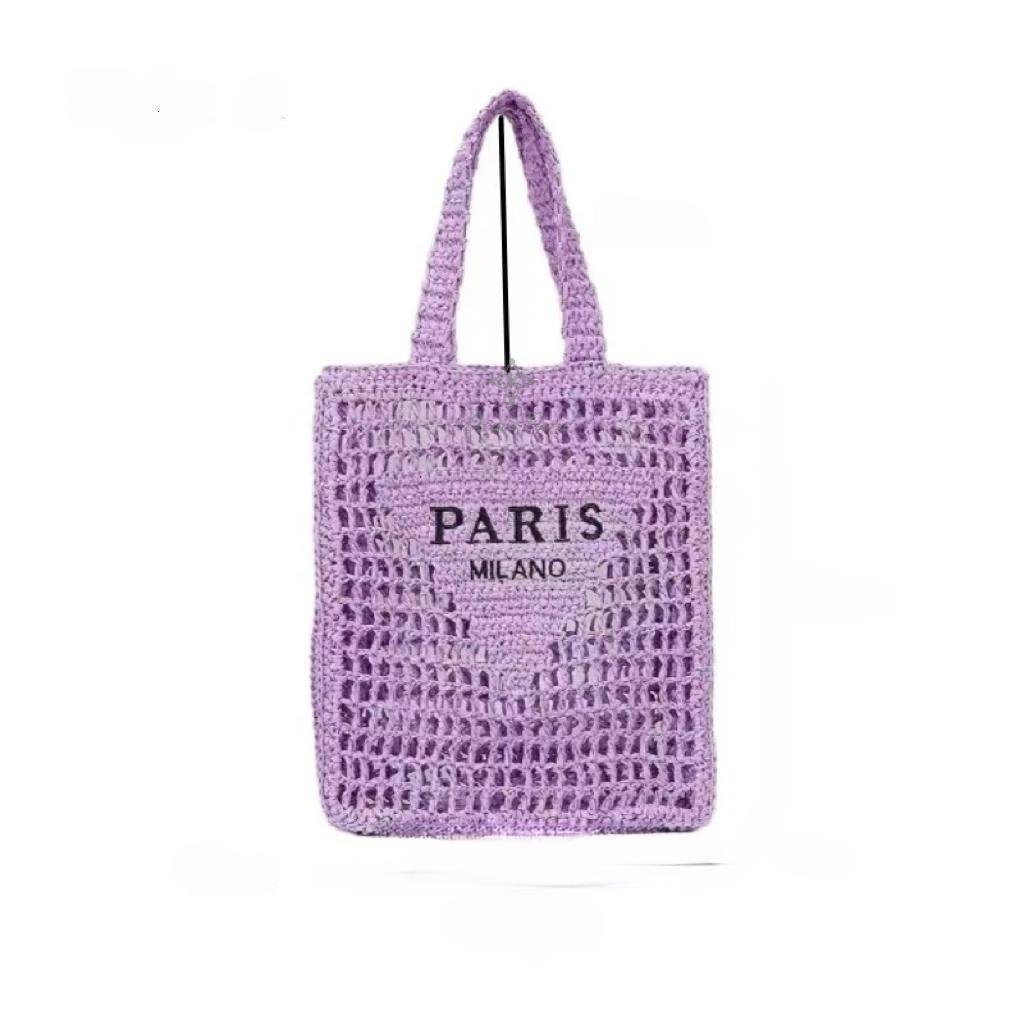 Handwoven Straw Summer Shoulder Bag for Women – Spacious Hollow Out Design, Perfect for Summer Beach Vacations & Casual Outings