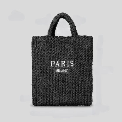 Handwoven Straw Summer Shoulder Bag for Women – Spacious Hollow Out Design, Perfect for Summer Beach Vacations & Casual Outings