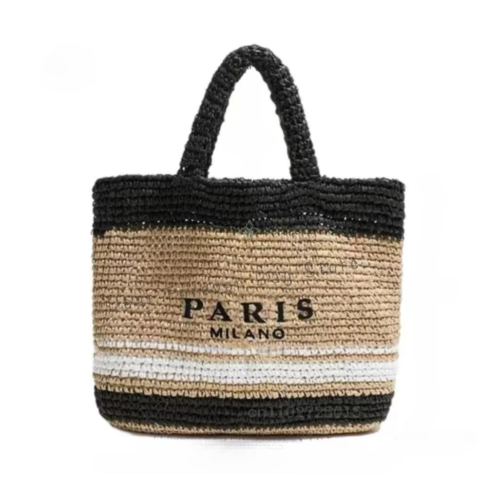Handwoven Straw Summer Shoulder Bag for Women – Spacious Hollow Out Design, Perfect for Summer Beach Vacations & Casual Outings