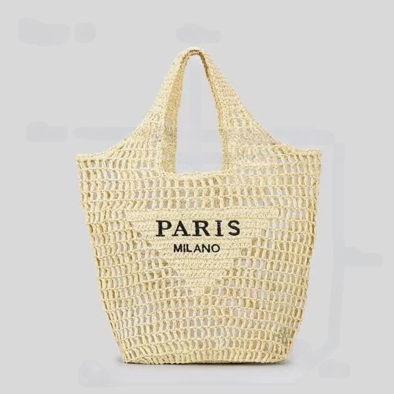 Handwoven Straw Summer Shoulder Bag for Women – Spacious Hollow Out Design, Perfect for Summer Beach Vacations & Casual Outings
