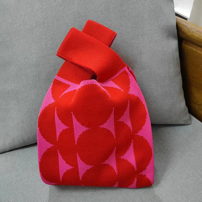 Heart Knitted Wool Shoulder Bag – Charming, Versatile & Perfect for Every Day