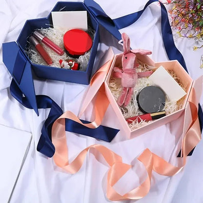 Heart Shape Box - Love Blooms Boxes for Present, Valentine's Day, Mother's Day, Bridesmaid, Proposal, Wedding