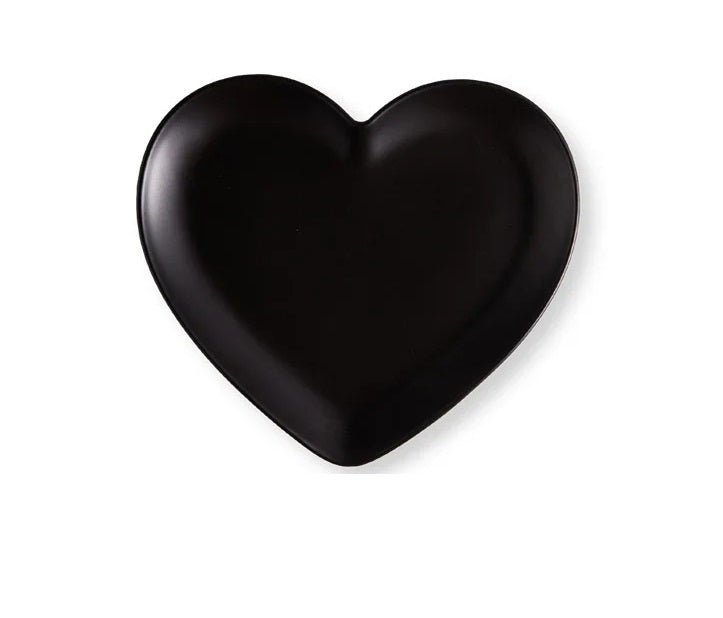 Heart Shaped Ceramic Plate – Food-Grade Tray for Desserts, Baked Dishes & Microwave Use