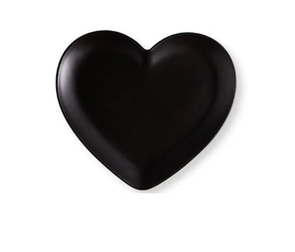 Heart Shaped Ceramic Plate – Food-Grade Tray for Desserts, Baked Dishes & Microwave Use
