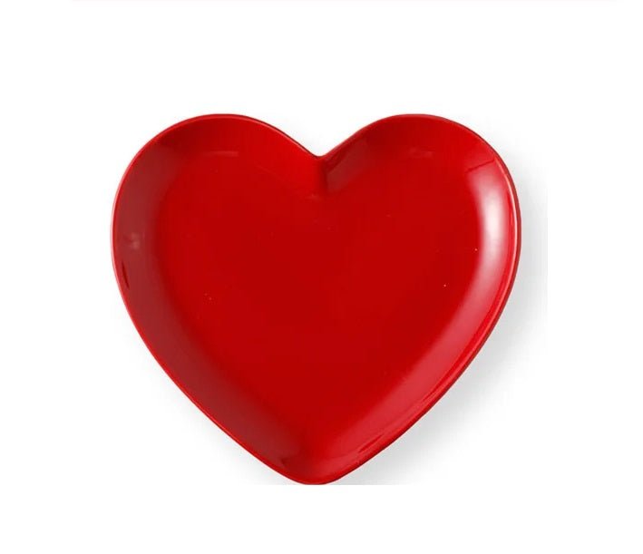 Heart Shaped Ceramic Plate – Food-Grade Tray for Desserts, Baked Dishes & Microwave Use