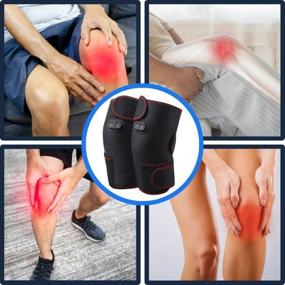 Heated Knee Wrap Massager - Support Brace Infrared Heating Therapy for Knee Pain Relief
