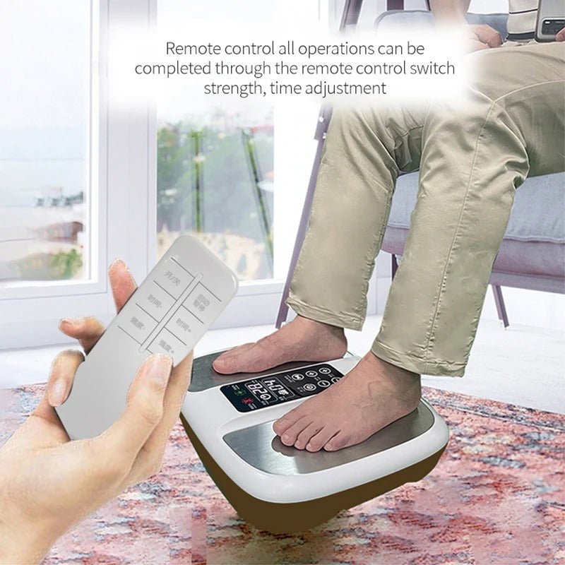 Heating Therapy Foot Massage - Magnetic Field Foot Therapy Blood Circulation Machine