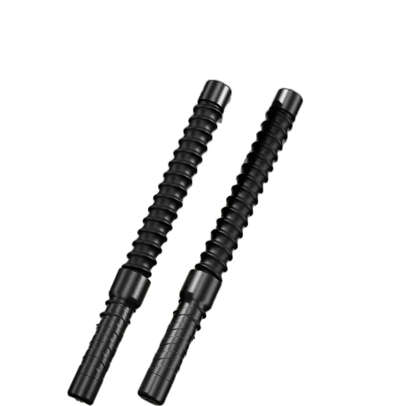 Cordless Battle Rope Bar — Coil-Spring Training Stick for Battle Rope Waves, No Rope and No Anchor, Single or Pair