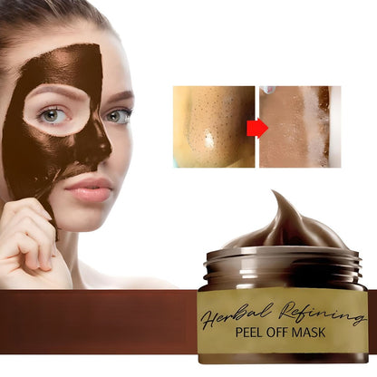 Herbal Pro Refining Peel Off Mask - Remove Blackhead Mask Oil and Peel Off Dead Skin