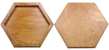 Hexagonal Wooden Puzzles – 3D Puzzles Fun Educational Brain Game for Kids, Perfect Montessori-Inspired Gift for Preschool Learning and IQ Development