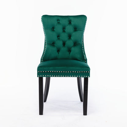 Elegant Velvet Tufted Dining Chairs – Luxury & Comfort for Your Home!