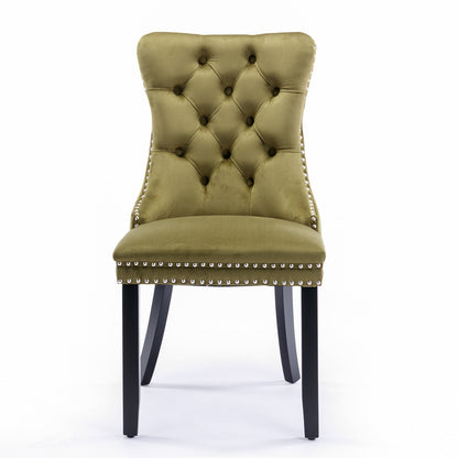 Elegant Velvet Tufted Dining Chairs – Luxury & Comfort for Your Home!