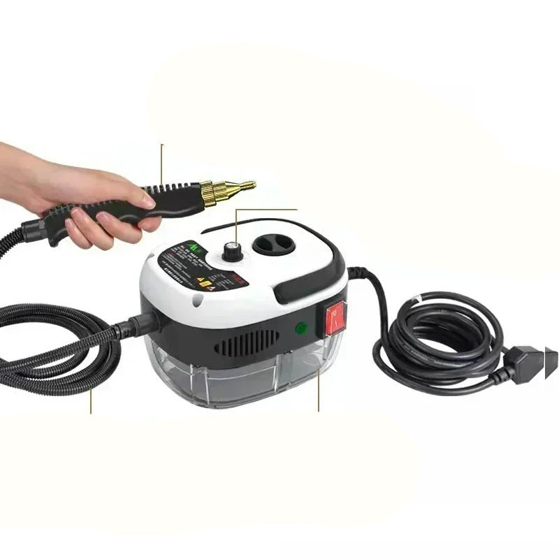 High Temperature Steam Cleaner - 2500W Steam Cleaning Tools Handheld Steamer Cleaner for Household