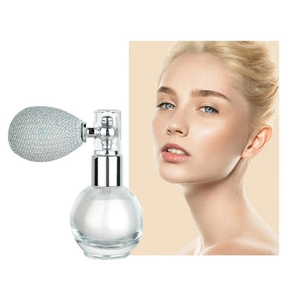 Highlighter Powder Spray – Glittering Shimmer Powder for a Sparkling Glow, Perfect for Makeup Accents and Rhinestone Decorations
