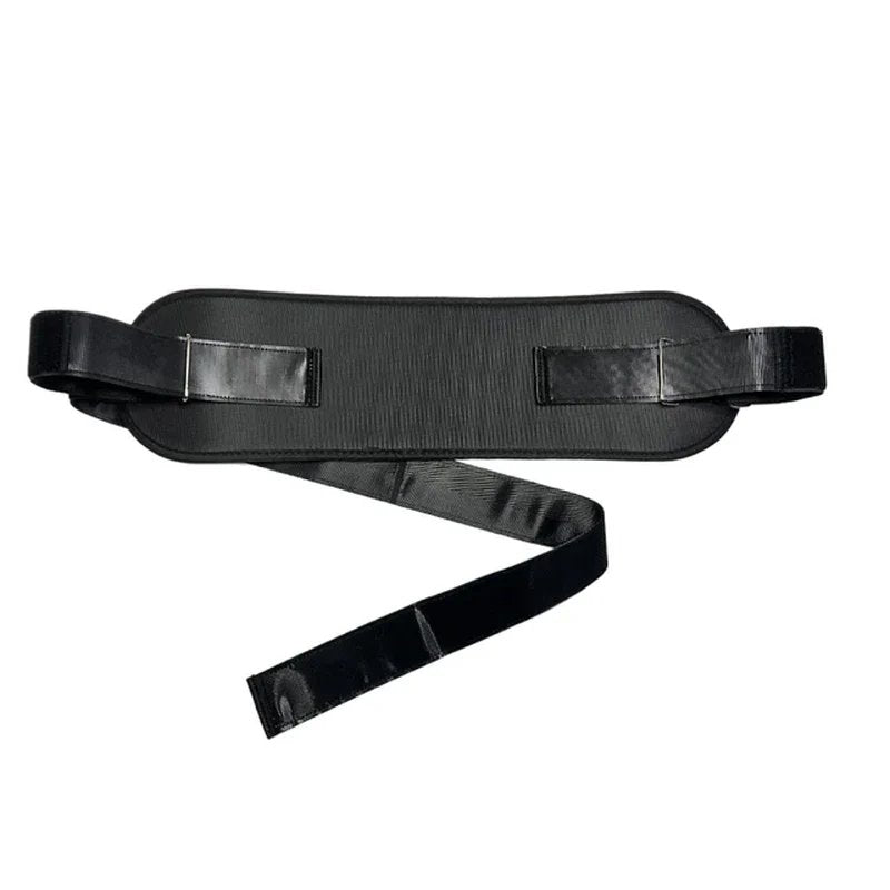 Hip Thrust Belt - Foldable Hip Thrust Band for Dumbbells, Kettlebells, and Plates - Gym and Home Workouts with Slip-Resistant Padding