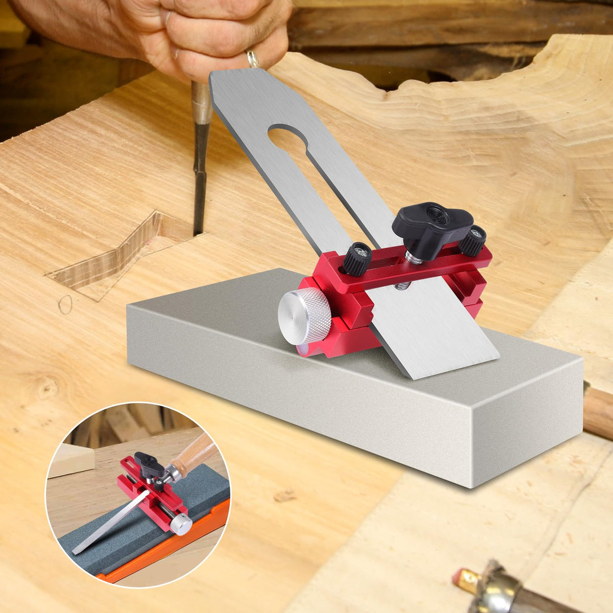 Honing Guide - Guide Tool for Woodworking Tools and Accessories
