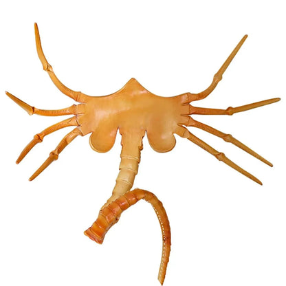 Horror Rubber Scary Half Face Bug Mask - Halloween Alien Face Hugger Costume Scorpion Mask Party Cosplay Props