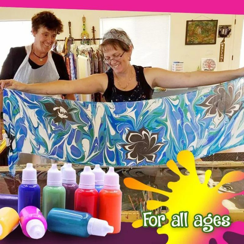 Hydro Dipping Water Transfer Painting Set - Art Toys Magic Water Marbling Handmade Paint