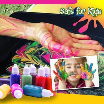 Hydro Dipping Water Transfer Painting Set - Art Toys Magic Water Marbling Handmade Paint